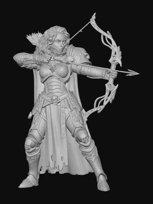 3D model for Archer of Valor