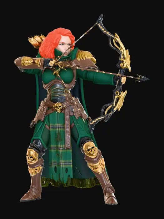 3D model for Archer of Valor