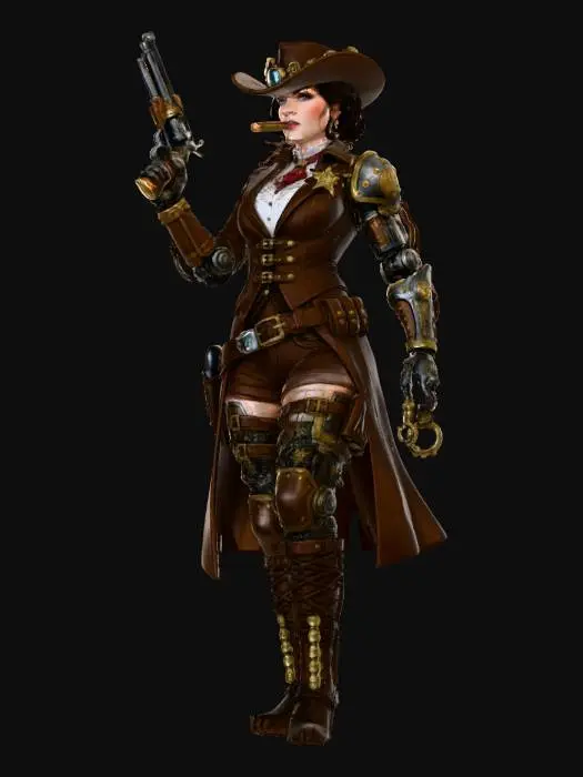 3D model for The sheriff