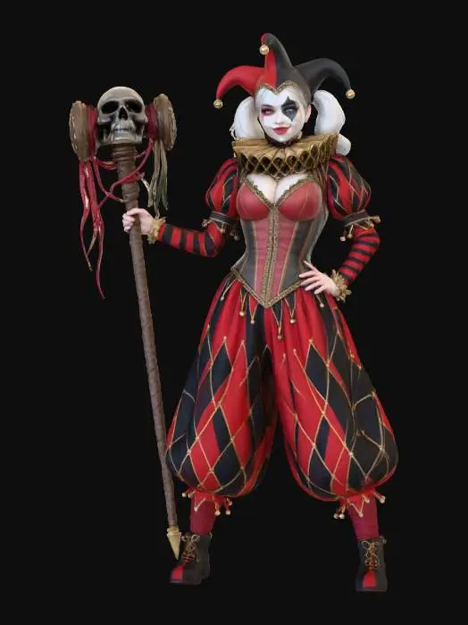 3D model for Jester's Moonlight Stroll