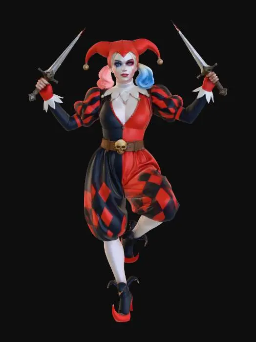 3D model for Jester Duelist