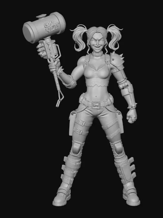 3D model for Wasteland Warrior