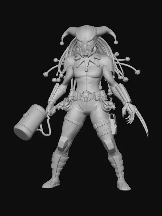 3D model for Harlequin Hunter