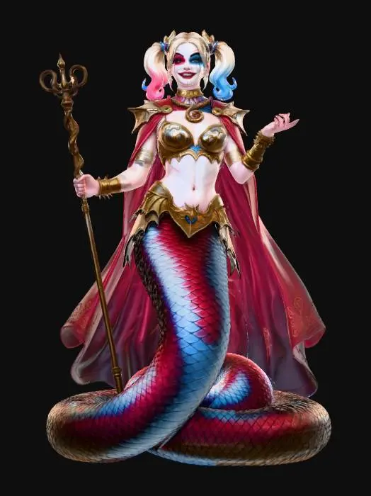 3D model for Serpentine Jester Ruler