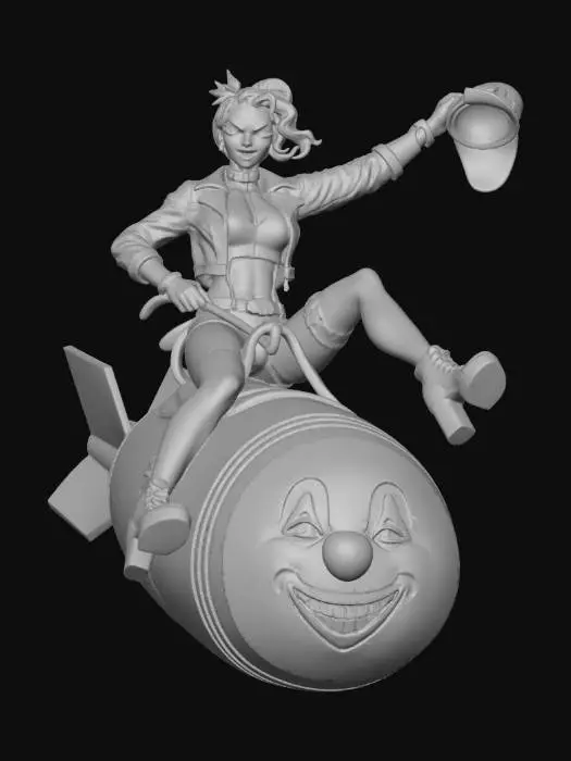 3D model for Bombshell Rider