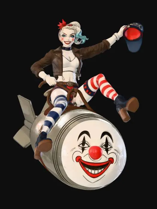 3D model for Bombshell Rider