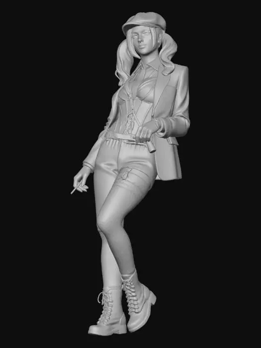 3D model for Mysterious Alley Encounter