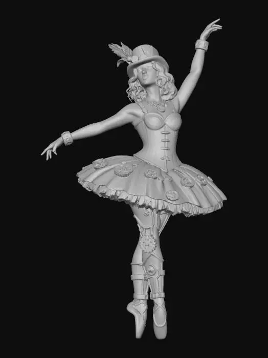 3D model for Steampunk Ballet in London