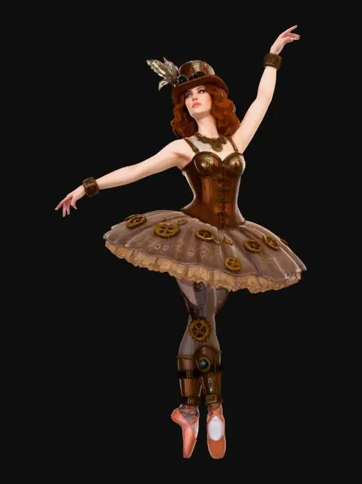 3D model for Steampunk Ballet in London