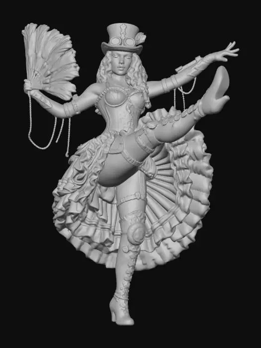 3D model for Steampunk Cabaret Extravaganza