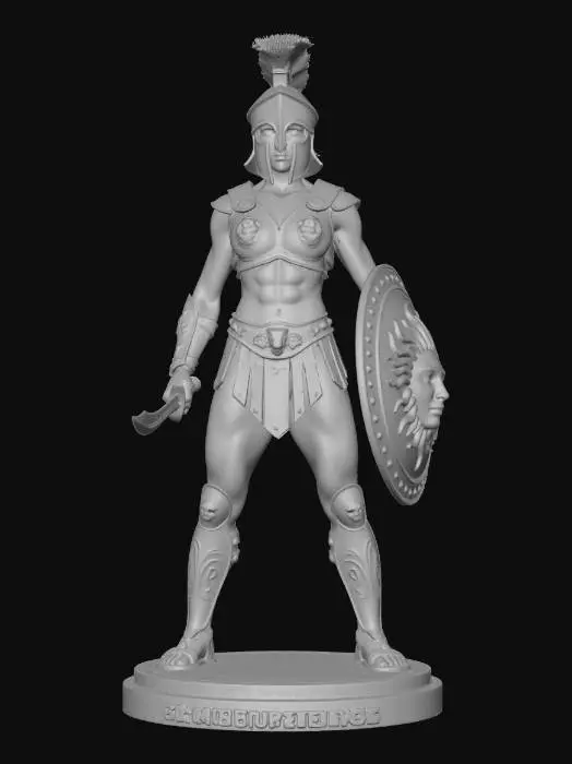 3D model for Warrior's Arena