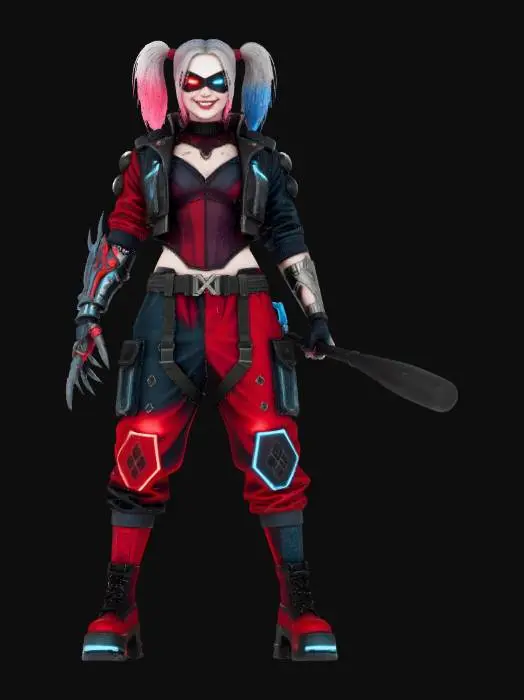 3D model for Neon Night Vigilante