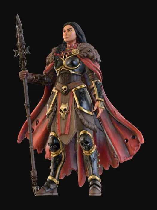 3D model for Warrior of the Ruins