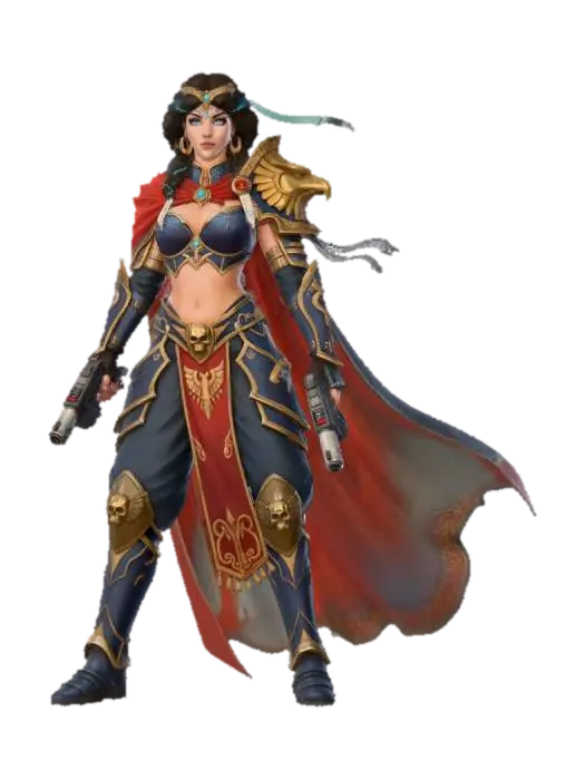 Meshy_AI_Steampunk_Warrior_Que_0209213629_generate - Warhammer40k 3D model, vytvořený pomocí AI
