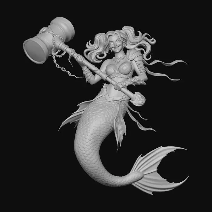 3D model for Aquatic Jester.