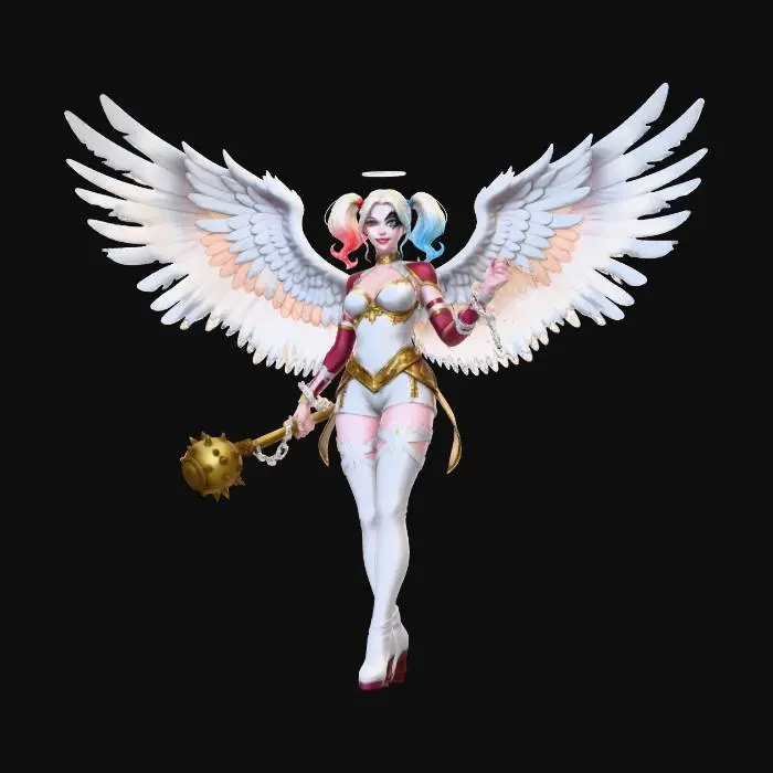 3D model for Angel of Mischief