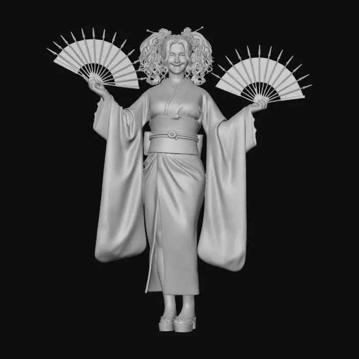 3D model for Cherry Blossom Jester