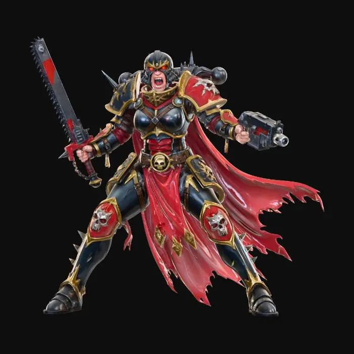 3D model for Warrior of Chaos