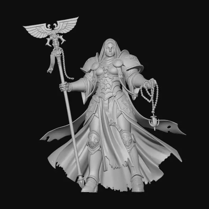 3D model for Storm Warden