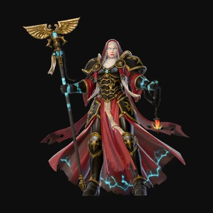 3D model for Storm Warden