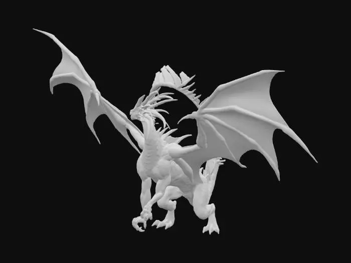 3D model for Ocean Dragon Emergence