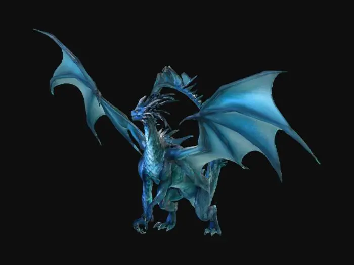 3D model for Ocean Dragon Emergence