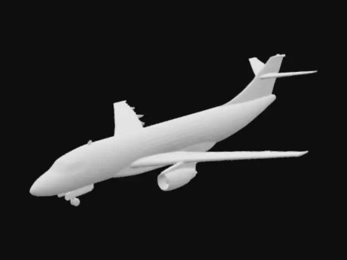 3D model for boeing 737 300