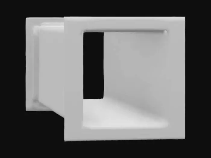 3D model for Rectangular Air Duct