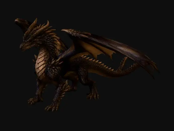 3D model for Ironscale Dragon