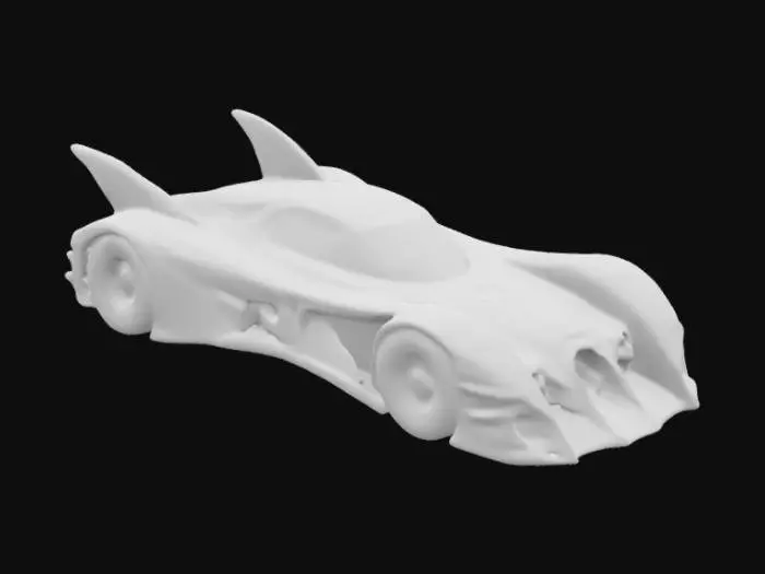 3D model for la batmobile del cavaliere oscuro, il film diretto da Nolan