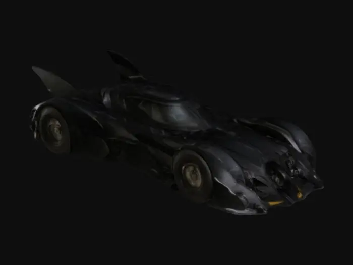 3D model for la batmobile del cavaliere oscuro, il film diretto da Nolan