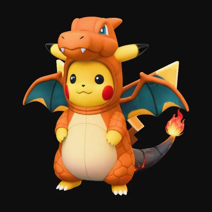 3D model for Pikazard Adventure