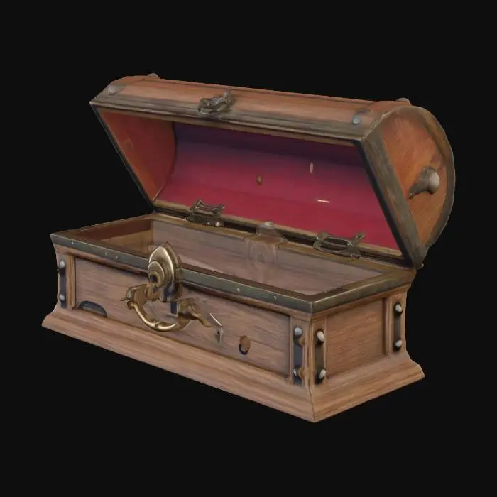 3D model for Open Treasure Chest