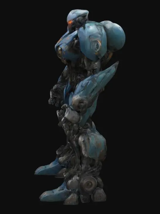 3D model for Highly detailed, ultra realistic, gypsy avenger mega robot inspired by pacific Rim uprsing movie 