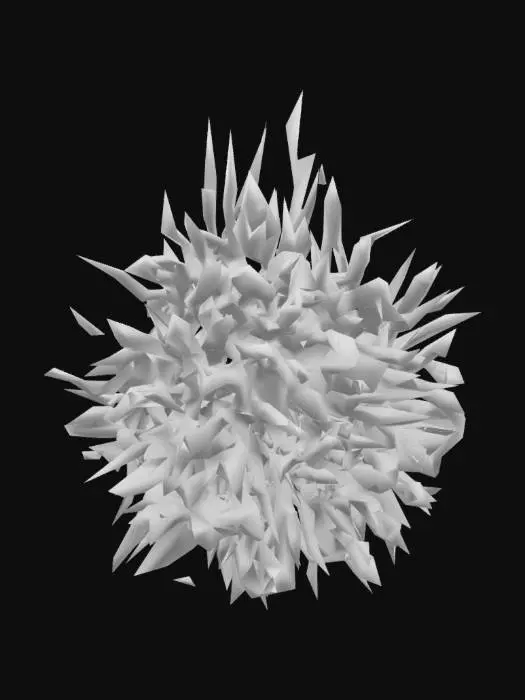 3D model for make a 3d model of the red algae gelidium with texture and color
