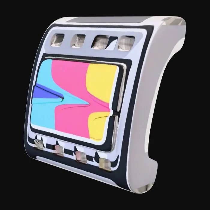 3D model for Film Frame Badge (Zenless Zone Zero Polychrome)