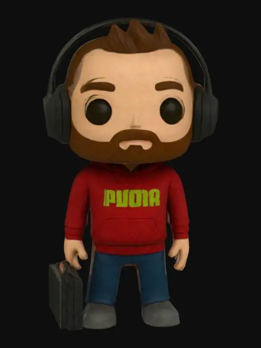 3D model for funko pop