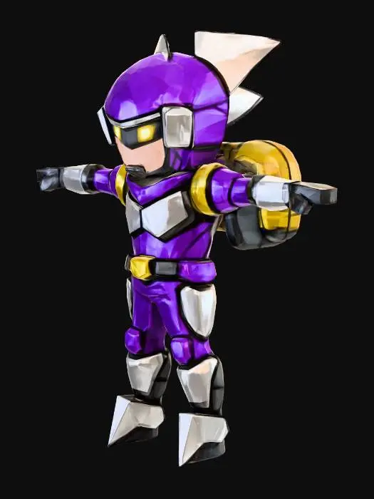 3D model for Jetpack Hero