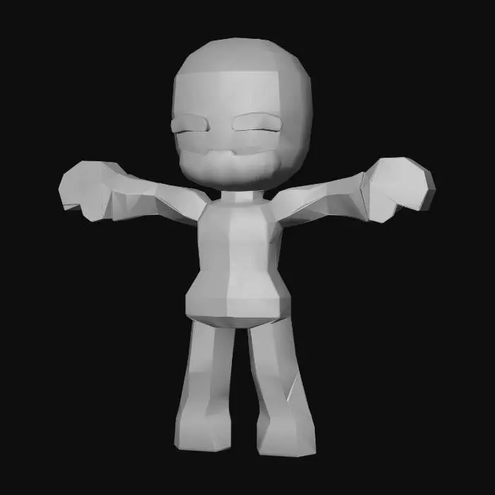 3D model for Puppet Character