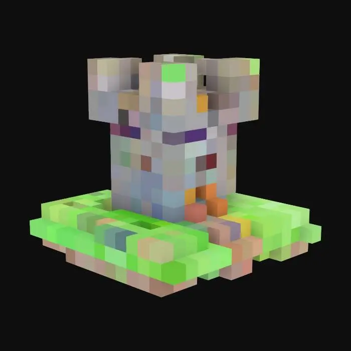 3D model for one defensive tower