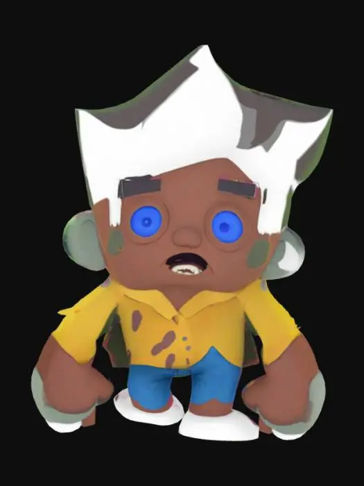 3D model for Zappy Monster