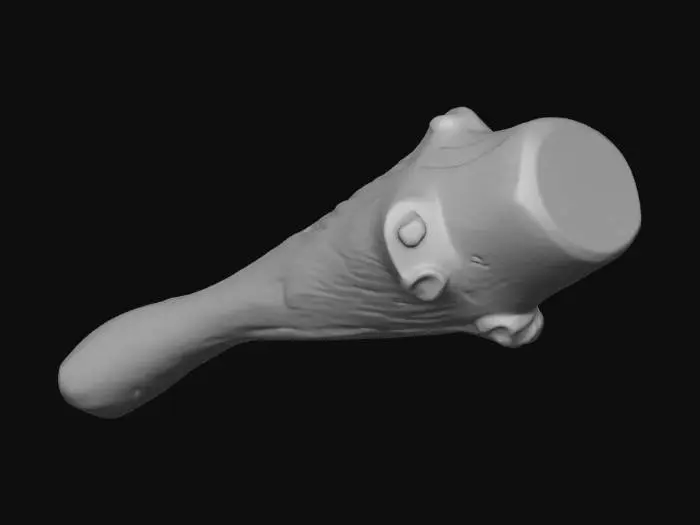 3D model for wood club