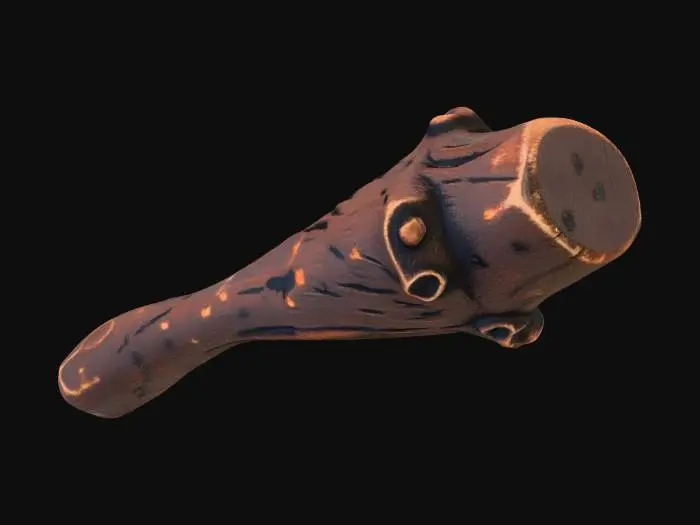 3D model for wood club