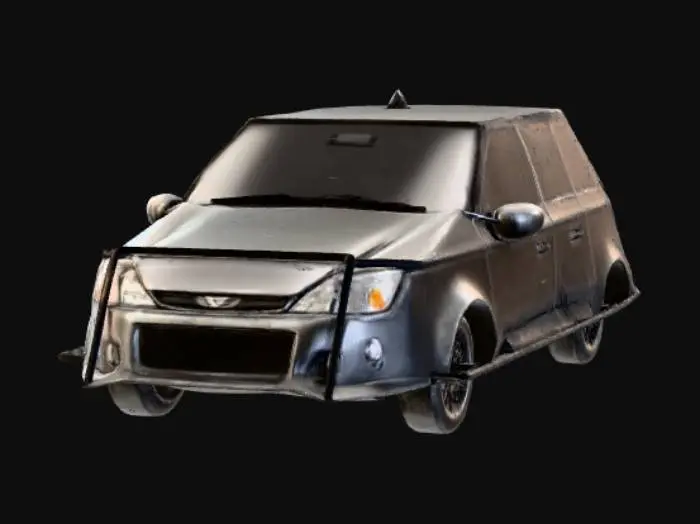 3D model for Stealth Ride