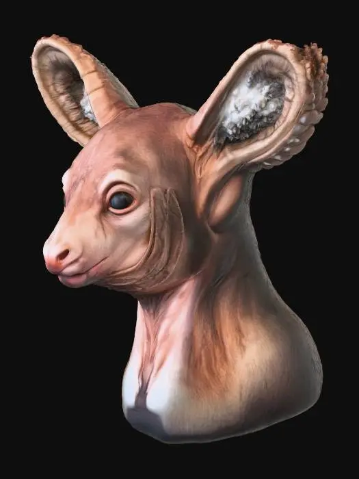 3D model for Mystic Creature Emergence