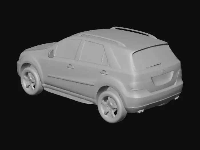 3D model for Car Mercedes-Benz ML 320