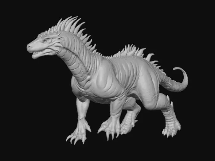 3D model for Tigeraptor