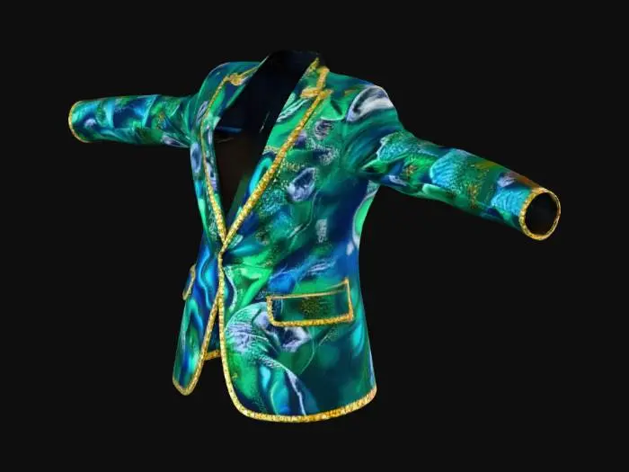 3D model for Emerald Elegance