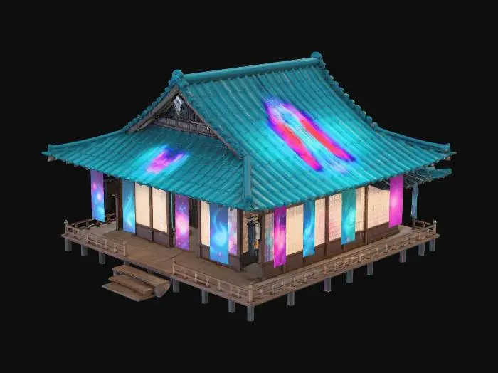 3D model for Galactic Temple