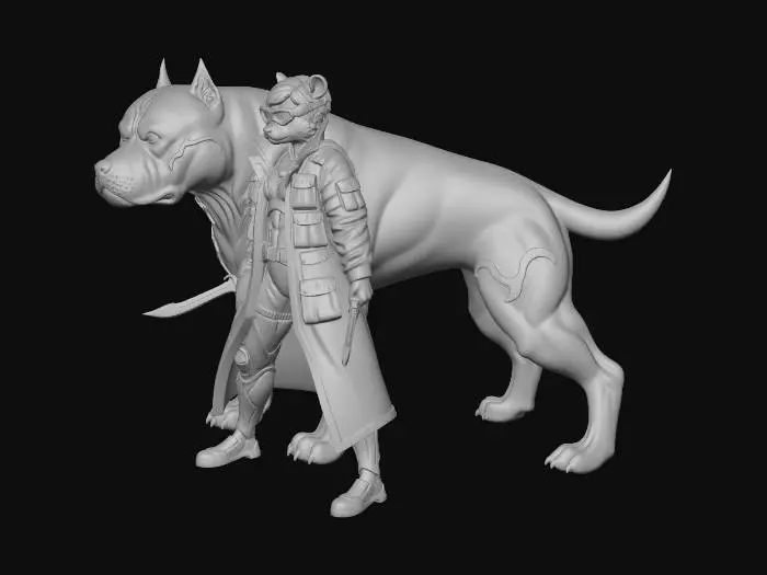 3D model for Guardian Duo